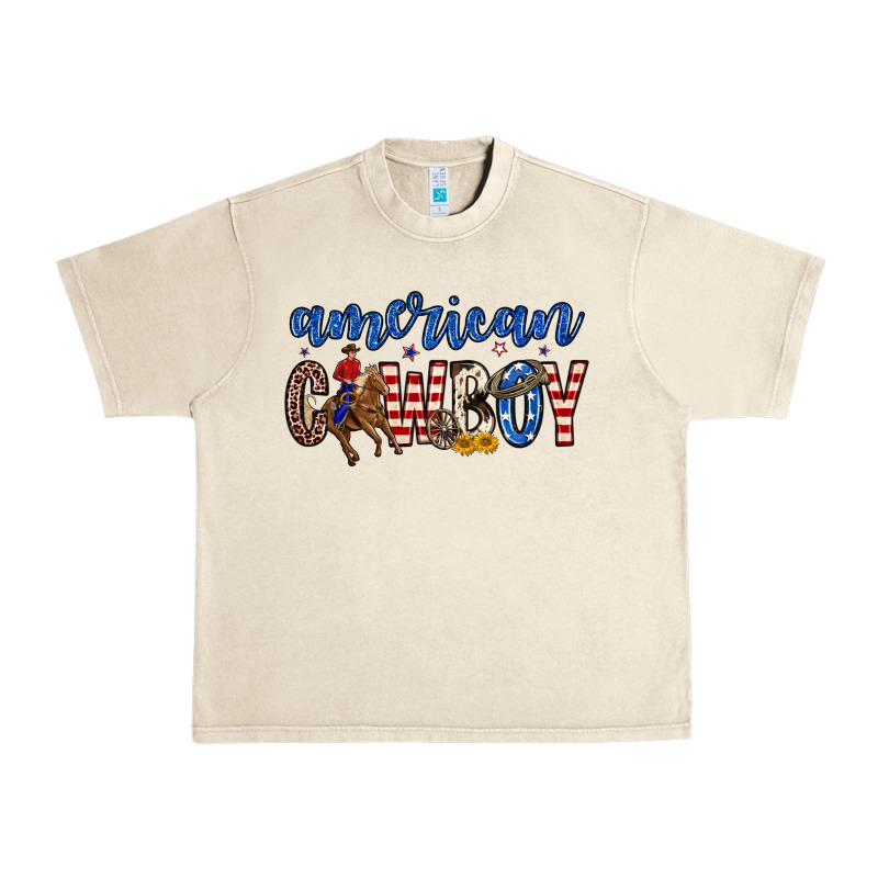 American Cowboy Urban Heavy Tee by Zillion Design Studio | Teevron