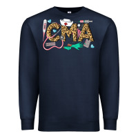 Navy Western Certified Medical Assistant Premium Sweatshirt - LillyAllenDesigns