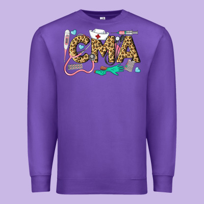 Western Certified Medical Assistant Premium Sweatshirt Designed By Lillyallendesigns