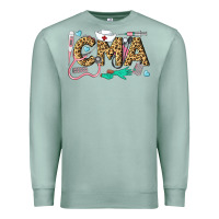 Seafoam Western Certified Medical Assistant Premium Sweatshirt - LillyAllenDesigns