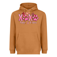 Meerkat xoxo hugs and kisses paws Heavyweight Hoodie - NancyCooperArtShop