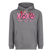 Storm xoxo hugs and kisses paws Heavyweight Hoodie - NancyCooperArtShop