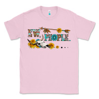Bubblegum Pink ew people with cross Classic Tee - HRA Design Shop