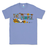 Colony Blue ew people with cross Classic Tee - HRA Design Shop