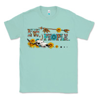 Seafoam ew people with cross Classic Tee - HRA Design Shop