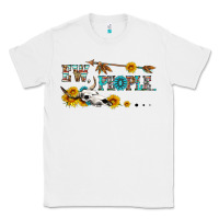 White ew people with cross Classic Tee - HRA Design Shop