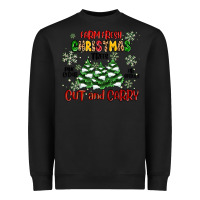 Black farm fresh christmas trees Heavyweight Sweatshirt - MaliasSmallBusiness