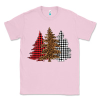 Bubblegum Pink christmas trees Classic Tee - BarkalooDesign