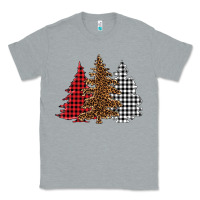 Heather Grey christmas trees Classic Tee - BarkalooDesign