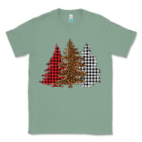 Sage christmas trees Classic Tee - BarkalooDesign