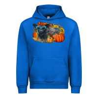 Cobalt Fall Autumn Baby Calf Urban Hoodie - LillyAllenDesigns