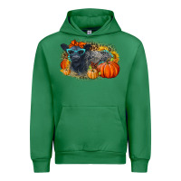 Emerald Fall Autumn Baby Calf Urban Hoodie - LillyAllenDesigns