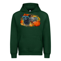 Forest Green Fall Autumn Baby Calf Urban Hoodie - LillyAllenDesigns