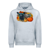 Heather Grey Fall Autumn Baby Calf Urban Hoodie - LillyAllenDesigns