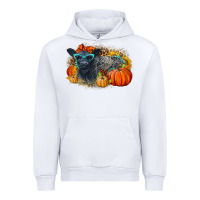 White Fall Autumn Baby Calf Urban Hoodie - LillyAllenDesigns