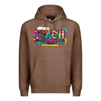 Chestnut teach your heart out Premium Hoodie - NancyCooperArtShop