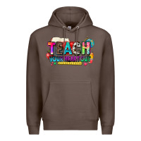 Coffee teach your heart out Premium Hoodie - NancyCooperArtShop
