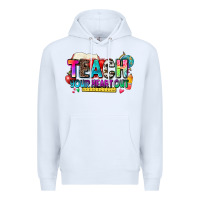 White teach your heart out Premium Hoodie - NancyCooperArtShop