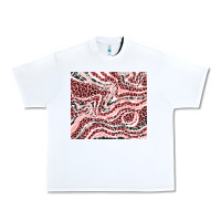 White pinky leopard and cowhide valentine's day Urban Heavy Tee - RanaPortraitStore