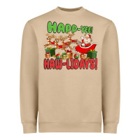 Mushroom happ yee haw lidays Heavyweight Sweatshirt - MaliasSmallBusiness