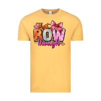 Vintage Mustard that bow though Vintage Tee - Zillion Design Studio