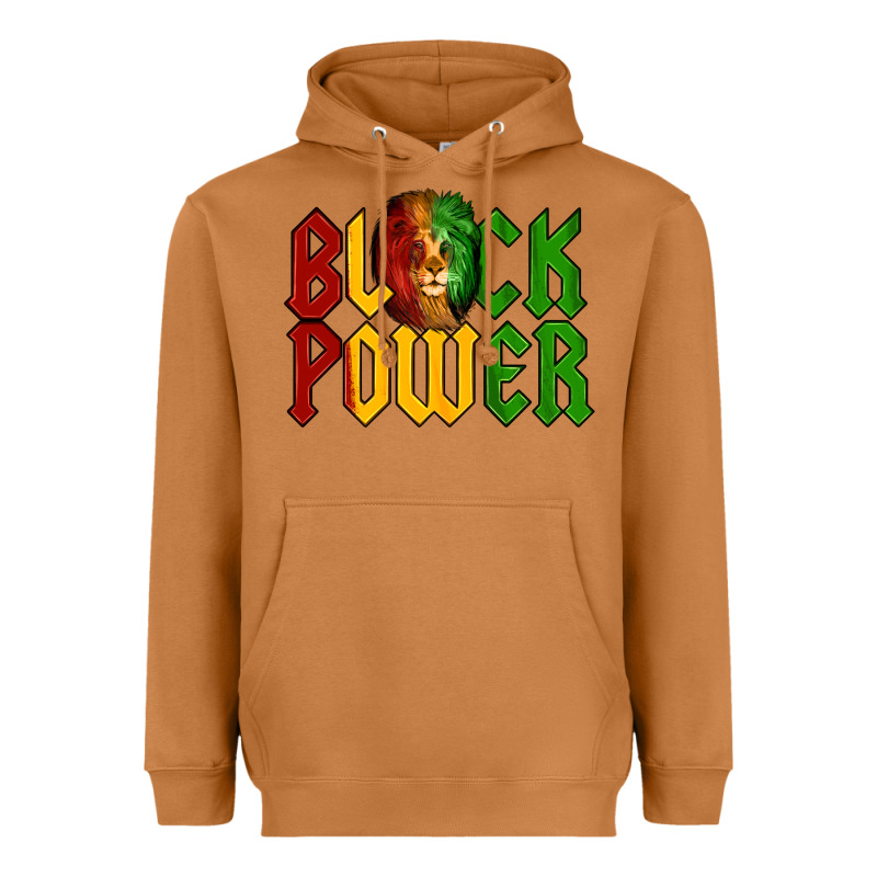Juneteenth Lion King Black Power Heavyweight Hoodie by LillyAllenDesigns | Teevron