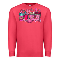 Cardinal cancer coffee cups Premium Sweatshirt - NancyCooperArtShop