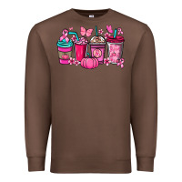 Chestnut cancer coffee cups Premium Sweatshirt - NancyCooperArtShop