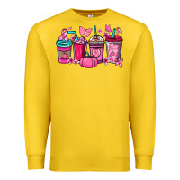 Lemon cancer coffee cups Premium Sweatshirt - NancyCooperArtShop