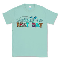 Seafoam waiting on rest day Classic Tee - HRA Design Shop