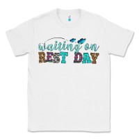 White waiting on rest day Classic Tee - HRA Design Shop