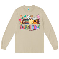 Mushroom school healt aid Long Sleeve Tee - AdoDesignShop