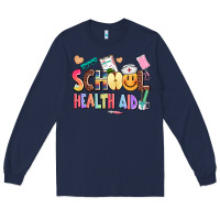 Navy school healt aid Long Sleeve Tee - AdoDesignShop