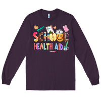 Plum school healt aid Long Sleeve Tee - AdoDesignShop
