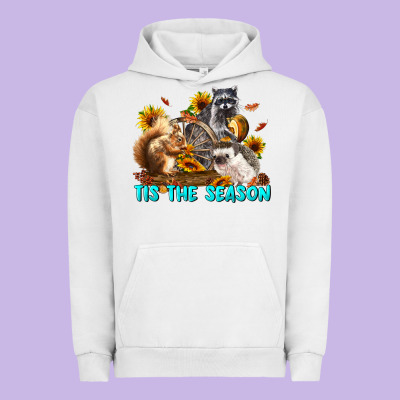 Fall Tis The Season Animals Urban Hoodie Designed By Lillyallendesigns
