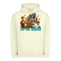 Pigment Pistachio Fall Tis The Season Animals Urban Hoodie - LillyAllenDesigns
