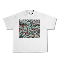 Lunar Rock pink and turquoise cowhide and leopard Urban Heavy Tee - RanaPortraitStore