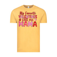 My Favorite Valentines Call Me Mama Vintage Tee | Teevron