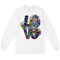 White love autism Long Sleeve Tee - SublimationCraftShop