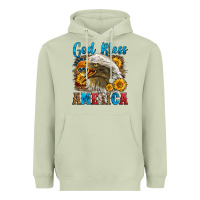 Matcha God Bless America Heavyweight Hoodie - LillyAllenDesigns