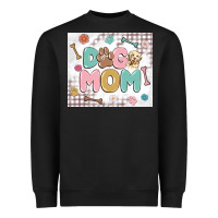 Black dog mom Heavyweight Sweatshirt - MaliasSmallBusiness