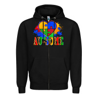 Black autism au some tribe Zipper Hoodie - AdoDesignShop