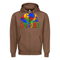 Chestnut autism au some tribe Zipper Hoodie - AdoDesignShop