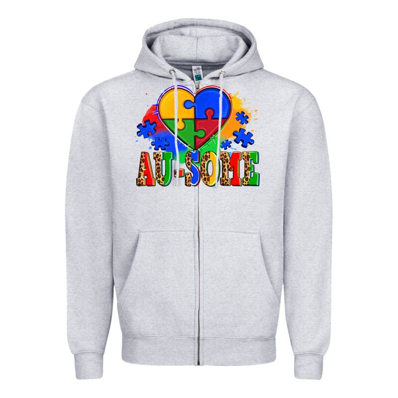 Autism Au Some Tribe Zipper Hoodie by AdoDesignShop | Teevron