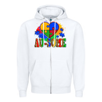 White autism au some tribe Zipper Hoodie - AdoDesignShop