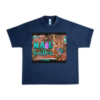 Navy nail hustler tumbler Urban Heavy Tee - BarkalooDesign