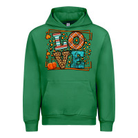 Emerald Fall Autumn Leopard Love Urban Hoodie - LillyAllenDesigns