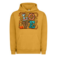 Pigment Peanut Butter Fall Autumn Leopard Love Urban Hoodie - LillyAllenDesigns
