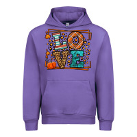 Tulip Fall Autumn Leopard Love Urban Hoodie - LillyAllenDesigns