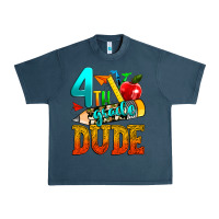 Midnight Navy 4th grade dude Urban Heavy Tee - texasbilliewilder